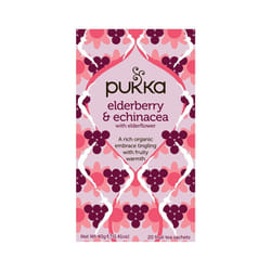 Pukka Elderberry and Echinacea Tea Bags 80