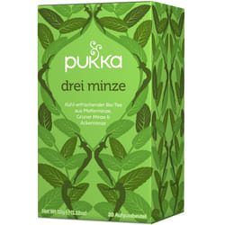 Pukka Three Mint Herbal tea
