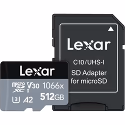 Lexar Professional 1066x MicorSD (512GB, LMS1066512G-BNANG)