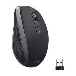 Logitech MX Anywhere 2S Wireless Mouse (Black, 910-006285)