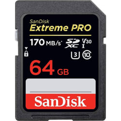 Sandisk Extreme Pro SDXC (64GB, SDSDXXU-064G)