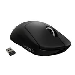 Logitech G PRO X Superlight Wireless Gaming Mouse (Black, 910-005882)