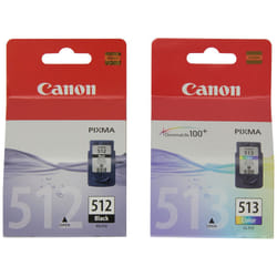 Canon PG512/CL513 ,Ink Cartridge - Black/Colour