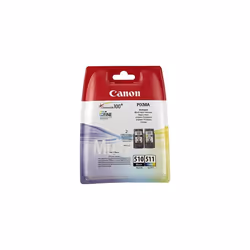 Genuine Original Canon PG510 (PG-510) Black & CL511 (CL-511) Colour ink cartridge for Pixma MP499 Printers
