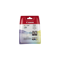 Genuine Original Canon PG510 (PG-510) Black & CL511 (CL-511) Colour ink cartridge for Pixma MP499 Printers