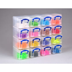 Really Useful Boxes 5060231631676 storage box Rectangular Plastic Transparent