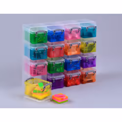Really Useful Boxes 5060231633885, Storage box, Transparent, Rectangular, Monochromatic, Indoor, Transparent
