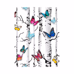 Emperor's Garden Butterfly Wallpaper White Muriva 102529