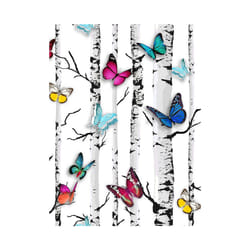 Emperor's Garden Butterfly Wallpaper White Muriva 102529