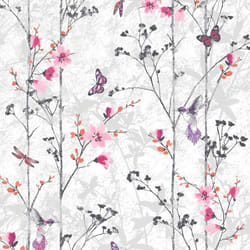 Muriva Eden Pink Wallpaper 102550