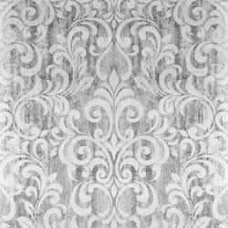 Muriva Mara Damask Silver Wallpaper 701531