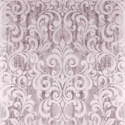 Mara Damask Rose Gold Wallpaper Foil Textured Heavyweight Vinyl Washable