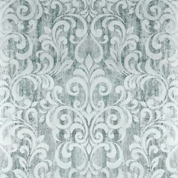 Muriva Mara Damask Duck Egg Wallpaper 701533