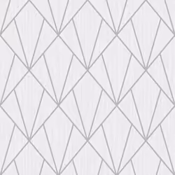 Indra Silver Diamond Geometric Glitter Wallpaper Living Room Bedroom Wall Paper Rolls