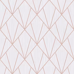 Indra Rose Gold Diamond Geometric Glitter Wallpaper Living Room Bedroom Wall Paper Rolls