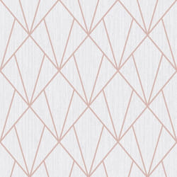 Indra Rose Gold Diamond Geometric Glitter Wallpaper Living Room Bedroom Wall Paper Rolls
