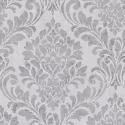 Muriva Darcy James Eleanor Damask Grey Wallpaper 173511