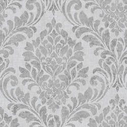 Muriva Darcy James Eleanor Damask Grey Wallpaper 173511