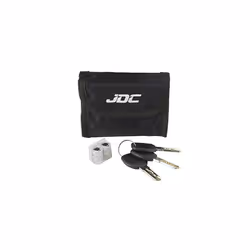 Motorcycle Motorbike Disc Lock ALARM JAWS Yellow