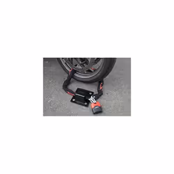 Motorcycle Ground Anchor Heavy Duty Hardened Steel SPHERE PRO Black