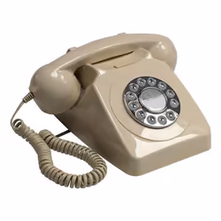 GPO Retro 746 Analog telephone Caller ID Ivory