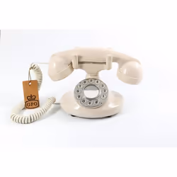 GPO Retro Pearl Analog telephone Cream