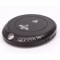 GPO Retro Discman Portable CD player Black