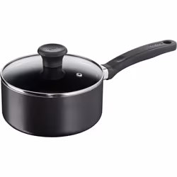 Tefal B372S544 5 Piece, Essential, Pots and Pans Set, Black, Aluminium