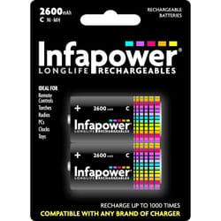 Infapower C 2600mAh Rechargeable battery Nickel-Metal Hydride (NiMH)