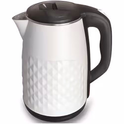 Infapower X506WHI 2.5L 360 Degree Diamond Design Cordless Kettle 1800w - Oyster White UK Plug
