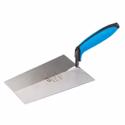 OX Pro Bucket Trowel with Duragrip Handle Carbon Steel - 180mm