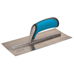 OX Pro Plasterers Trowel with Duragrip Handle Carbon Steel (Various Sizes) - 120 x 280mm