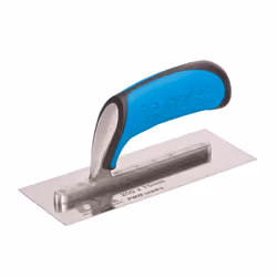 OX Pro Small Plasterers Trowel with Duragrip Handle Stainless Steel - 200 x 75mm