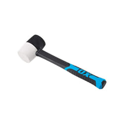 OX Fibreglass Handle Combination Rubber Mallet (Various Sizes) - 24oz