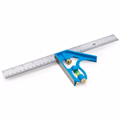 OX Pro Stainless Steel Combination Square - 300mm