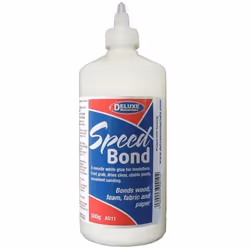 Deluxe Materials Speedbond, liquid, Polyvinyl acetate (PVA) adhesive, Bottle, 500 g