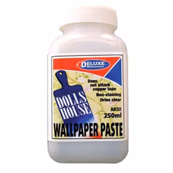 Deluxe Materials Wallpaper Paste, Powder, Polyvinyl acetate (PVA) adhesive, Bottle, 250 ml