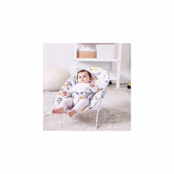 Bambino Bouncer Bounce Chair with Elephant Pattern