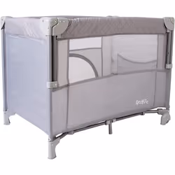 Red Kite Dreamer Bedside Crib, Soft Grey