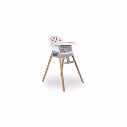 Feed Me Snak 4 in 1 Highchair/Lo Chair/Toddler Chair/Booster Seat, White