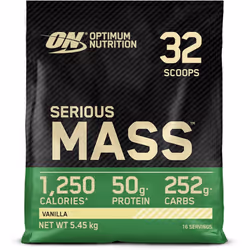 Optimum Nutrition Serious Mass - Vanilla, 5.44kg