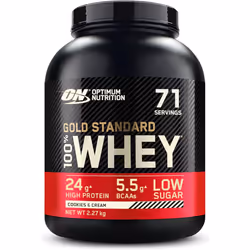 Optimum Nutrition Gold Standard 100% Whey 2.27kg - Cookies & Cream