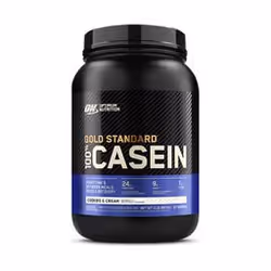 Optimum Nutrition GOLD STANDARD 100% CASEIN, Powder, Cookies & Cream, Mix a scoop of the powder into 8 to 14 fluid ounces of  ...