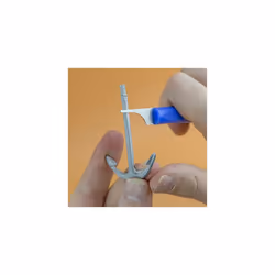 Mould Line Remover and Cleaning Tool for Modelling, Blue, 15 cm