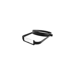 Slimline Headband Magnifier with 4 Lenses, Black