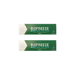 2 x Biofreeze Pain Relieving Gel with Ilex - 118ml / 4oz Tube