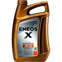 Engine oil; ENEOS; X Hyper-X; 5W-30 4 Full Synthetic Oil; for HONDA, MAZDA, TOYOTA, KIA, HYUNDAI