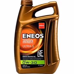 Engine oil; ENEOS; ULTRA-S; 0W-30 4; for PEUGEOT, CITROËN, TOYOTA, HONDA, FIAT