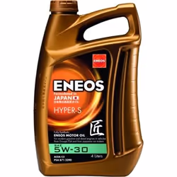 Engine oil; ENEOS; Hyper-S; 5W-30 4 Full Synthetic Oil; for PEUGEOT, CITROËN, TOYOTA, HYUNDAI, FIAT