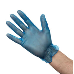 Vogue Powdered Vinyl Gloves XL (Pack of 100) - [CB254-XL]